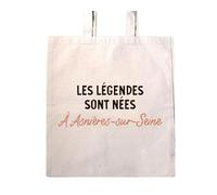CADEAUX.COM - Tote Bag Personnalisé Asnières-sur-Seine - Personnalisé - Message Personnalisable - Cadeau Anniversaire Homme Femme - Asnières-sur-Seine