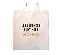CADEAUX.COM - Tote Bag Personnalisé Drancy - Personnalisé - Message Personnalisable - Cadeau Anniversaire Homme Femme - Drancy