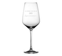 CADEAUX.COM - Verre À Vin Message Générique Année 1965 Personnalisé - Cadeau Personnalisable - Cadeau Anniversaire - Cadeau Homme et Femme - Cadeau Année