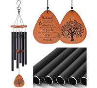 Cadeaux commémoratifs pour la perte d'un mari, carillon éolien commémoratif pour la perte du mari, cadeaux de condoléances, cadeaux de commémoration/de deuil pour la perte de mari, carillons à vent en