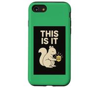 Cadeaux conscients pour Femmes et Hommes - Cadeau Zen Amusant - Écureuil Coque pour iPhone SE (2020) / 7/8