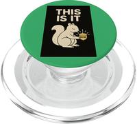 Cadeaux conscients pour Femmes et Hommes - Cadeau Zen Amusant - Écureuil PopSockets PopGrip pour MagSafe