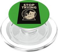 Cadeaux conscients pour Femmes et Hommes - Cadeau Zen Amusant - Hamster PopSockets PopGrip pour MagSafe