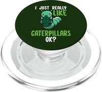 Cadeaux d'amant de Caterpillar I Just Really Like Caterpillars Ok PopSockets PopGrip pour MagSafe