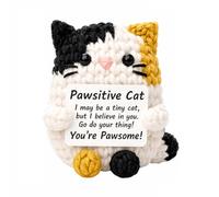 Cadeaux d'animaux positifs au crochet, paresseux positif, capybara, canard, axolotl, abeille, vache, cadeau de soutien émotionnel fait à la main avec cartes d'affirmation, souvenir amusant pour femme