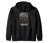 Cadeaux d'anniversaire Amusants pour 90e Anniversaire construits il y a 90 Ans d'esprit Viking Sweat à Capuche