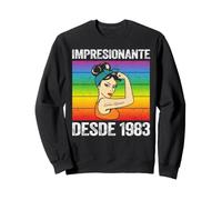 Cadeaux d'anniversaire espagnols Impressionnant Desde 1983 Sweatshirt