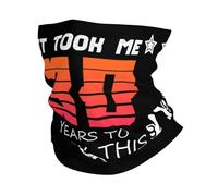 Cadeaux d'anniversaire Humoristiques pour Mes 30 Ans : Il m'a Fallu 30 Ans pour Être Aussi Belle Unisexe Bandana Respirant Cache Cou Coupe-Vent Écharpe Tube pour Moto Voyage Pêche Été