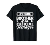 Cadeaux d'anniversaire officiels pour le 13e anniversaire du frère d'un adolescent T-Shirt