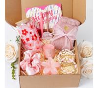 Cadeaux d'anniversaire pour adolescentes, paniers-cadeaux pour femmes, cadeaux « Thinking of You » pour elle, femme, sœur, fille, amie, petite-fille, adolescente, adolescente, lot de 9 tasses en verre