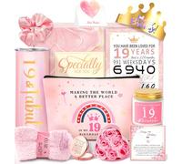 Cadeaux d'anniversaire pour fille de 19 ans, cadeaux d'anniversaire pour filles, cadeaux d'anniversaire pour filles de 19 ans, nièce, petite-fille, sœur, petite amie, meilleure amie