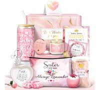 Cadeaux d'anniversaire pour sœurs pour femme, adolescente, meilleure amie, cadeau d'amitié unique pour meilleure amie, amie, âme, sœur, cadeau d'anniversaire de Noël (rose