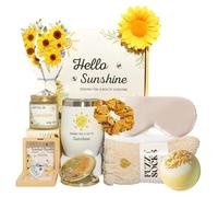 Cadeaux d'anniversaire tournesol pour femme, cadeau de rétablissement bientôt, cadeaux de tournesol pour vous envoyer du soleil, ensemble de bain relaxant, cadeaux de Noël pour votre maman, épouse