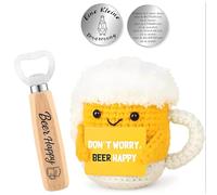 Cadeaux de bière pour hommes, crochet émotionnel mignon, jouet avec décapsuleur et pièces de monnaie, cadeau amusant pour le meilleur ami, anniversaire, maîtresse de maison, femme, professeur de sexe