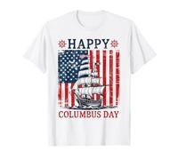 Cadeaux de Bonne fête de Christophe Colomb Italien T-Shirt