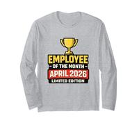 Cadeaux de collègue de Sarcasme Totalement mérités pour employé du Mois Manche Longue