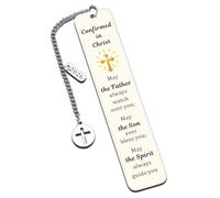 Cadeaux de confirmation pour adolescents, filles, garçons, cadeaux de baptême pour adultes, cadeaux chrétiens, marque-page de la Bible, cadeaux de confirmation catholique, cadeaux religieux en vrac
