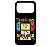 Cadeaux de Jeu Funny Leveling Up to Big Brother Again Coque pour iPhone 17 Pro Max