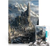 Cadeaux de Jeux stimulants Forteresse des contreforts Puzzle 1000 pièces pour Adolescents 38x52cm Décoration d'intérieur pour Les Personnes de 14 Ans et Plus