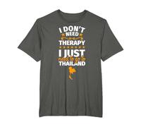 Cadeaux de la Thaïlande - Cadeau thaï drôle Disant T-Shirt, Homme Grandes Tailles, Asphalte, 2X Tall
