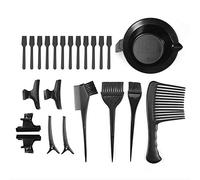 Cadeaux de mai 23Pcs / outils de coloration de cheveux réglés, peigne de teinture de cheveux de bol de mélange brosse des spatules de spatules