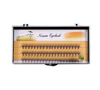 Cadeaux de mai Faux Cils Doux, 7 Tailles Naturel Faux Cils Extension 3d Deluxe Cils Maquillage Outil De Beauté(11mm)