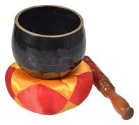 Cadeaux de méditation, ensemble bols chantants tibétains fabriqués à la main, avec coussins, son for le yoga prière, accessoires