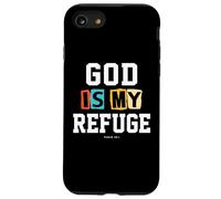 Cadeaux de Noël chrétiens versets bibliques Écritures My Refuge Coque pour iPhone SE (2020) / 7 / 8