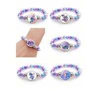Cadeaux de Noël Nouveaux 6 styles Bracelet Stitch Thème de l'image de personnage d'anime de dessin animé Cadeaux d'anniversaire Accessoires de bijoux Cadeaux de Noël Halloween Style de mode Design de