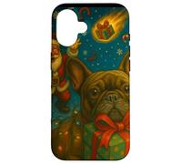 Cadeaux de Noël Originaux Frenchie Dog pour Les Amoureux et Les propriétaires d'animaux Coque pour iPhone 16