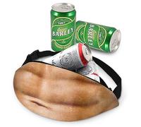 Cadeaux de Père Noël secret pour homme : cadeaux amusants pour homme et lui, sac banane fantaisie étanche en forme de ventre, cadeaux de Noël pour papa pour un anniversaire de mariage