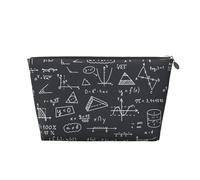 Cadeaux de Professeur de mathématiques, Trousse de Toilette Trousse de Maquillage Sac à cosmétiques Trousse de Toilette de Voyage Portable