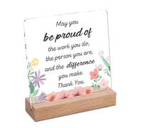 Cadeaux de remerciement, cadeaux de Noël pour femmes, hommes, collègues, Thanksgiving, décoration de bureau, cadeau apprécié pour adultes, patrons, enseignants, amis, cadeaux de soutien émotionnel