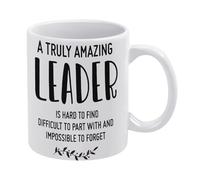 Cadeaux de remerciement et d'appréciation pour les leaders blancs 9, un leader vraiment incroyable est difficile à trouver, un leader à la retraite, un départ à la retraite, un nouveau cadeau de dépar