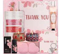 Cadeaux de Remerciement pour Femmes, Ensembles de Soins pour Femmes, Coffret de Soins pour Elle, Boîte Cadeau de Bain de Détente et de Soins pour la Meilleure Amie, Maman, Épouse, Sœur, Cadeaux de