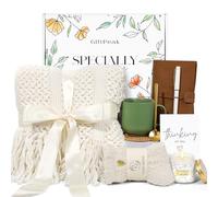 Cadeaux de rétablissement pour femme, paniers cadeaux de condoléances « Thinking of You Care » pour femme, cadeaux de soins personnels pour femme, après une chirurgie, se sentir mieux avec couverture