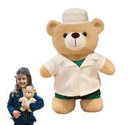Cadeaux De s Infirmières En Peluche - En Peluche En Peluche De 10 Pouces Avec Message Inspirant | Jouet Animal Doux Avec Souhaits Pour La Semaine Des Infirmières 2025, La Remise Des Diplômes, La