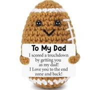 Cadeaux de sport de rugby au crochet, cadeaux positifs pour petits amis, papas, grand-pères, camarades de classe, encouragement pour les amateurs de rugby, poupées d'affirmation et de soutien (DAD)