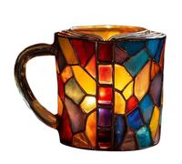 Cadeaux de tasse de thé en forme de livre peint pour la décoration du bureau à domicile (A)