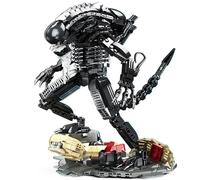Cadeaux D'Horreur De Monstres Extraterrestres Robot Pour Enfants GarçOns Jouet Construction CréAtif Cadeau D'Anniversaire Hopeensemble Blocs Ensembles Figurines D'Action Adultes Avec Base Support A