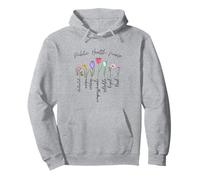 Cadeaux d'infirmière de santé publique pour Femme Floral Sweat à Capuche