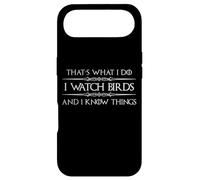 Cadeaux d'observation des Oiseaux | I Watch Birds and I Know Things Funny Coque pour iPhone Air