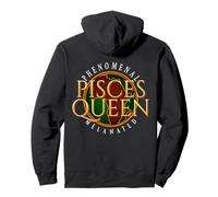 Cadeaux du zodiaque pour la reine noire des Poissons noirs phénoménalement Sweat à Capuche