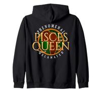 Cadeaux du zodiaque pour la reine noire des Poissons noirs phénoménalement Sweat à Capuche