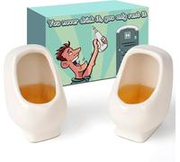 Cadeaux éléphants blancs pour adultes et hommes : verres à liqueur fantaisie drôles pour papa, mari, collègue de travail - Cadeau de Noël secret sale Père Noël fête d'anniversaire Idée cadeau Yankee