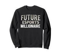 Cadeaux eSports amusants pour les joueurs Future eSports Millionaire Sweatshirt