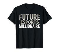Cadeaux eSports amusants pour les joueurs Future eSports Millionaire T-Shirt
