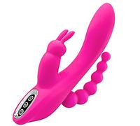 -Cadeaux Femmes,Double Penetrateur Víbrômássëurs Feminin Gōde Vībrō-Máșséur Rãbbit Va Et Víēnt Vîbrant Pōint Ĝ Cøuple Silencieux Séxťôysë Pláisir Femmesser Le Prix