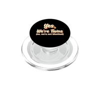 Cadeaux fraternels Assortis pour frère, sœur, Jumeaux, frères et sœurs PopSockets PopGrip pour MagSafe