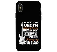 Cadeaux guitaristes Drôle - Guitare Guitariste E Coque pour iPhone X/XS